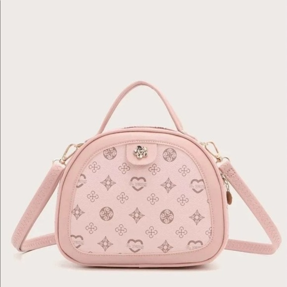 Pink purse over the shoulder handbag - Picture 2 of 4